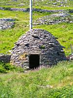 Irlande - Co Kerry - Dingle - Huttes prehistoriques (Beehive Huts) (2)